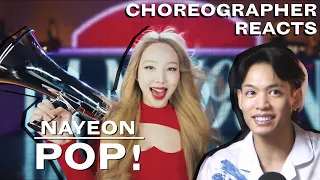 Dancer Reacts to NAYEON [TWICE] - POP! M/V + Choreography Video