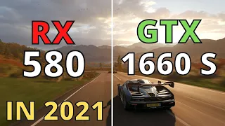 RX 580 VS GTX 1660 SUPER  IN 2021