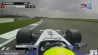 F1 mythic corners onboard | F1 1991-2014 Becketts-Complex (Silverstone)