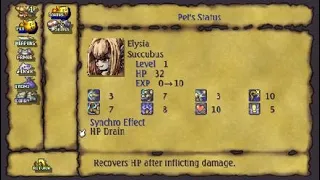 Legend of Mana - How To Get Elysia The Succubus, Monster Pet!