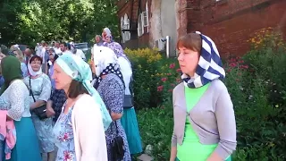 Крестный ход в пронском монастыре