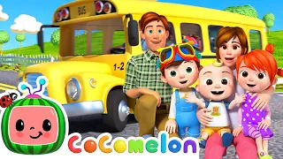 Wheels on the Bus | CoComelon Classics Animal Time | Animals for Kids