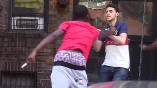 Punch Prank In The Hood! (GONE SERIOUSLY WRONG)