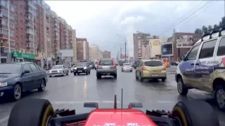 Формула 1 на улицах города Новосибирск