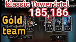 klassic Tower fatel 185,186 |+talent satting||mk mobile