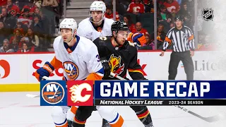 Islanders @ Flames 11/18 | NHL Highlights 2023