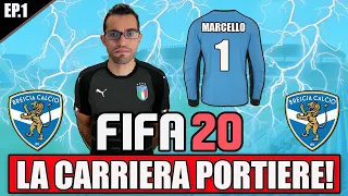 INIZIA LA NUOVA CARRIERA!! SUBITO PARATE INCREDIBILI!! ESORDIO ASSURDO! FIFA 20 CARRIERA PORTIERE #1