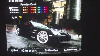 How to make Blacklist #2 Toru Sato Bull Mercedes Benz SLR McLaren  in need for speed most wanted