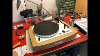 How to restore a turntable Thorens in three minutes - PETER 2020