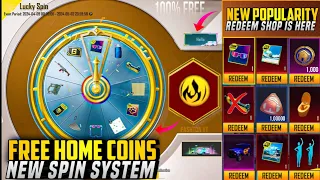 😱 New Redeem Shop Is Here | Free Mythic Item | New Home Shop & Unlimited Free Coins | PUBGM