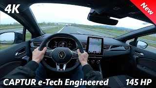 2023 Renault Captur II Hybrid 1.6 E-Tech 140HP: 0-100 Car POV Test Drive