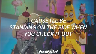 Banana Split & Robin Thicke "Don't You Worry 'Bout A Thing" By Stevie W (Lyrics) | The Masked Singer