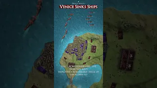 Venice Sinking Ships #shorts #documentary #history #military #tactical #venice #maritime #naval