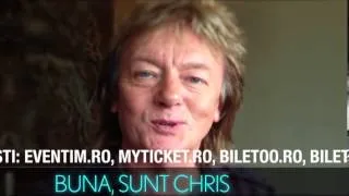 Chris Norman in Romania, Bucuresti 13 octombrie si Cluj 15 octombrie