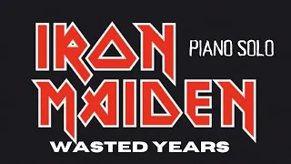 Iron Maiden Wasted Years EPIC Piano Cover #ironmaiden #heavymetal #wastedyears