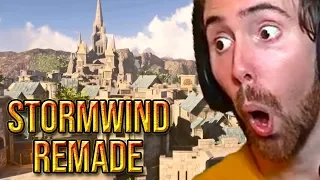 Asmongold Reacts To Stormwind REMADE in Unreal Engine 4 - Daniel L