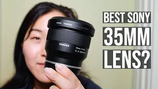 Best 35mm Lens for Sony? Tamron 35mm f2.8 Lens - First Impressions + Video Test