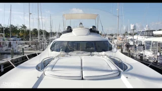 75' Sunseeker Predator in Fort Lauderdale [Drone]