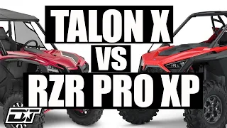 Honda Talon 1000 X vs Polaris RZR PRO XP - Which One Is The Best?!