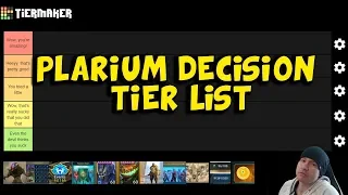 Plarium Decision Tier List