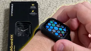 Unboxing RhinoShield Bumper Case Compatible for  Apple Watch Series 6/5/4/SE