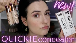 NEW Urban Decay QUICKIE Concealer | DRY SKIN Application Demo, Wear Test + Review