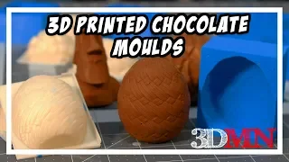 3D Printed Chocolate Moulds - Easter Edition
