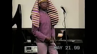 Phil Cohran - Sun Ra Birthday Tribute - 5.21.99 - Chicago Cultural Center (video: dean delbene)