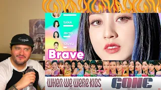 TWICE - "Brave" "GONE" "When We Were Kids" Lyric Video Reactions!