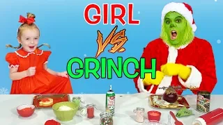 Girl vs Grinch - Will She Save Christmas? All Rounds Together!