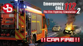 Notruf 112/Emergency Call 112 – The Fire Fighting Simulation 2 - Car Fire