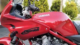 Yamaha xj600s diversion prezentacja motocykla