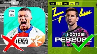 FIFA MOBILE 22 vs EFOOTBALL 2022 || ФИФА МОБАЙЛ ХУЖЕ ПЕС ??