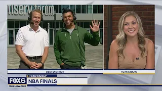 FOX6's Suzanne Spencer has a date to the Bucks game | FOX6 News Milwaukee