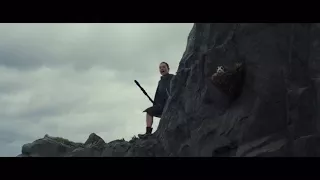 Luke Skywalker Fishing Scene - The Last Jedi (1080p)