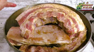 I salt and smoke bacon with a layer like this, it's delicious, hot smoked bacon