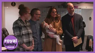 WIlliam and Kate visit Church on the Street in Burnley