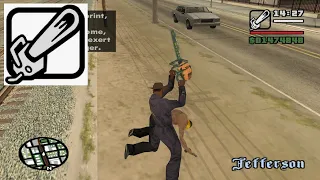 Running Dog with a Chainsaw - Big Smoke mission 2 - GTA San Andreas