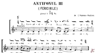 Fericirile (Antifonul 3) glas 5, Cântările Sfintei Liturghii