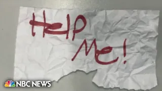 Texas kidnapping victim rescued after flashing 'Help Me!' sign