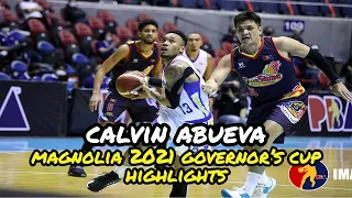 Calvin Abueva MAGNOLIA 2021 Governor's Cup Highlights