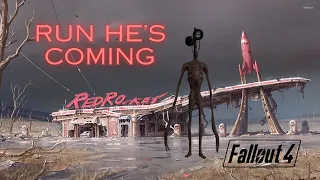 First Time seeing Sirenhead (Fallout 4 Mod)