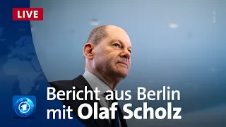 Bundeskanzler Scholz zu Gast im Bericht aus Berlin