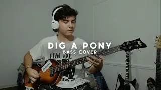 The Beatles - Dig A Pony (Bass Cover)