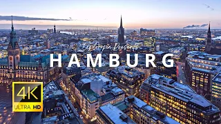 Hamburg, Germany 🇩🇪 in 4K ULTRA HD 60 FPS Video by Drone