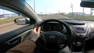 2012 Hyundai Elantra 1.6L POV Test Drive