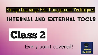 #buildcareer Foreign Exchange Risk Management Techniques|Foreign Exchange Risk Exposure Management