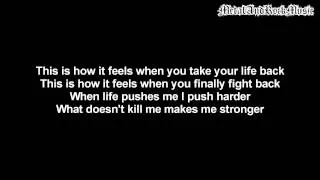 Skillet - Not Gonna Die | Lyrics on screen | HD