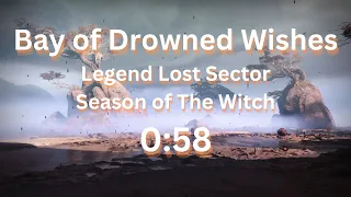 0:58 Bay of Drowned Wishes Legend (Witch)
