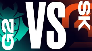 G2 vs. SK - Неделя 2 День 1 | LEC Весенний сплит | G2 Esports vs. SK Gaming (2022)